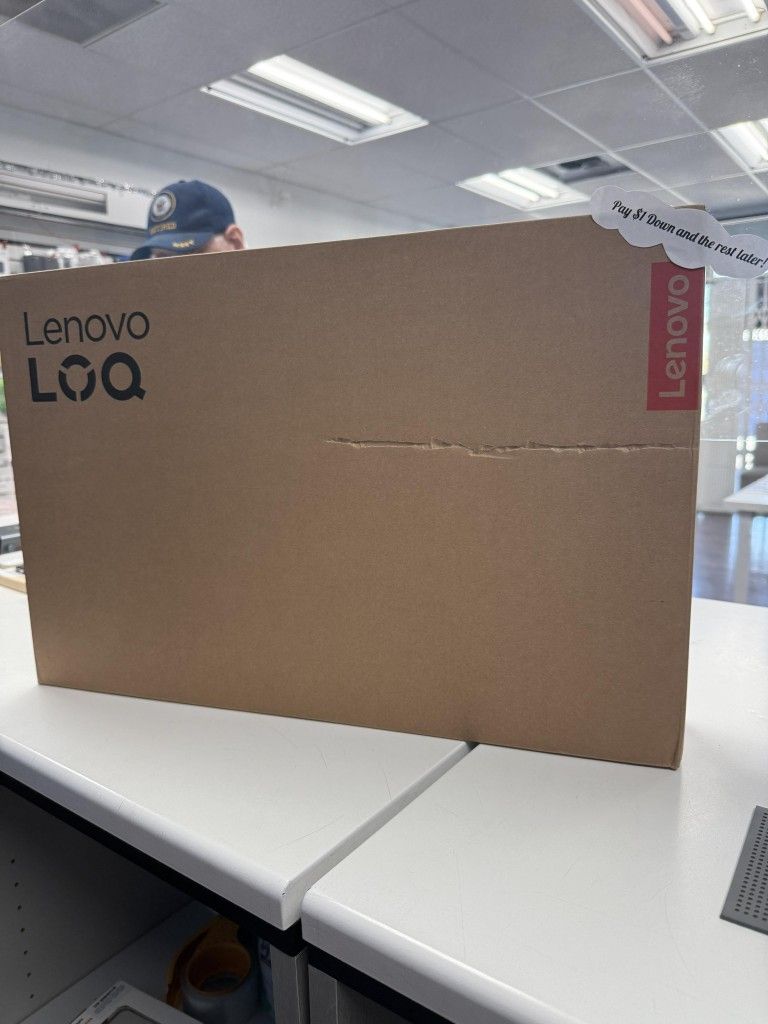 Lenovo LOQ Gaming Laptop- $1 To Take it Home same Day and Pay the Rest later!