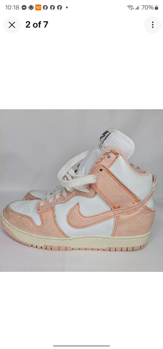 Nike Dunk High Arctic Orange Sz 8.5