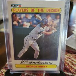 George Brett 1(contact info removed) Insert Baseball Cards Lot 