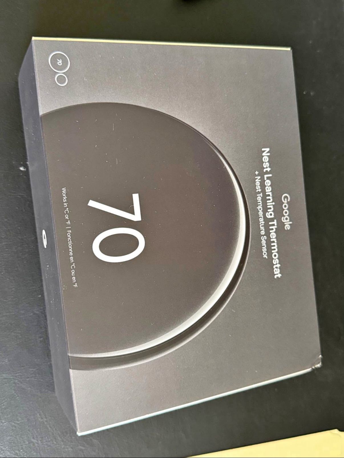 Latest Google Nest Learning Thermostatic With Sensor