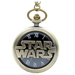 Star Wars Bronze Quartz Pocket Watch 