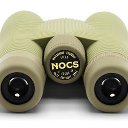 Nocs Provisions Field Issue Compact 10x32 Waterproof Binoculars, Shockproof, Fogproof, 10X Magnification, Bak4 Prism, Multi-Coated Lenses for Adults &