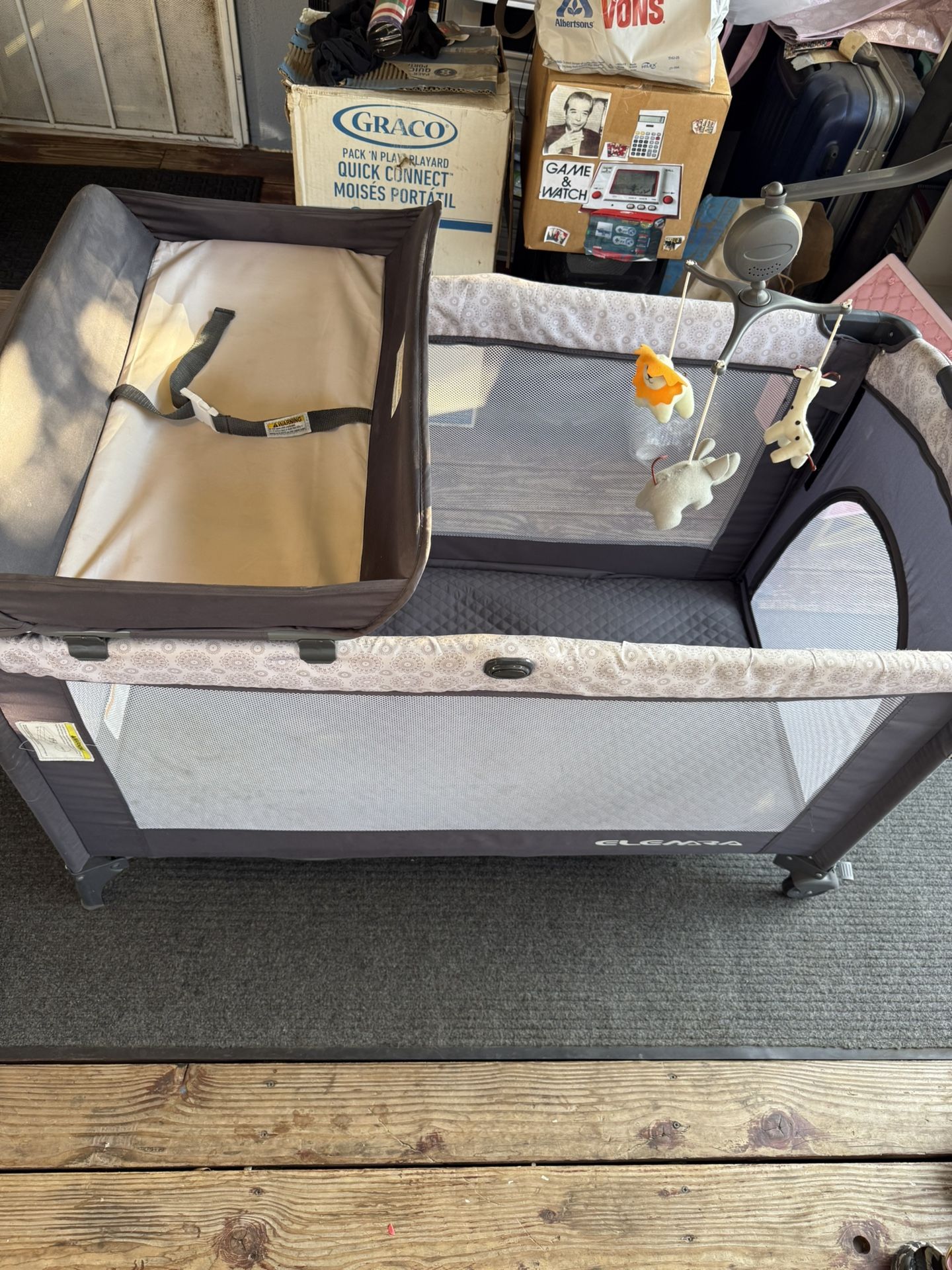 Play Pin With A Changing Table