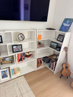 New 5-Tier expandable bookshelves (2 units)