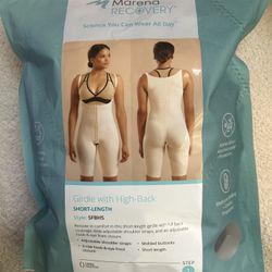 Marena Recovery Girdle Black Size 2xl