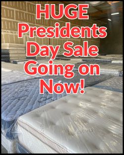 60%-90% off All Name Brand Mattresses!