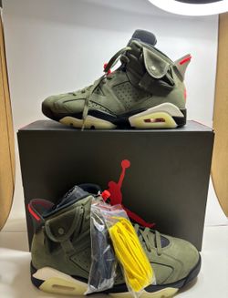 Jordan 6 X Travis Scott “olive”