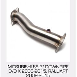 Evo X 3” Downpipe