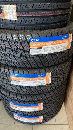 265 70 17 Llantas nuevas