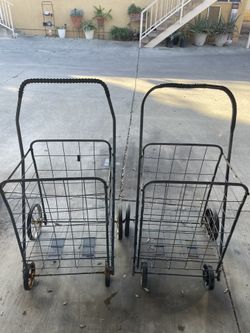 Shopping Carts Both For &25