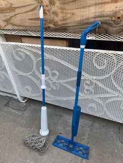 Two String and Flat Spray Mop
