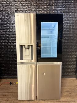 LG INSTA VIEW SIDE BY SIDE REFRIGERATOR w/WARRANTY! R3659A
