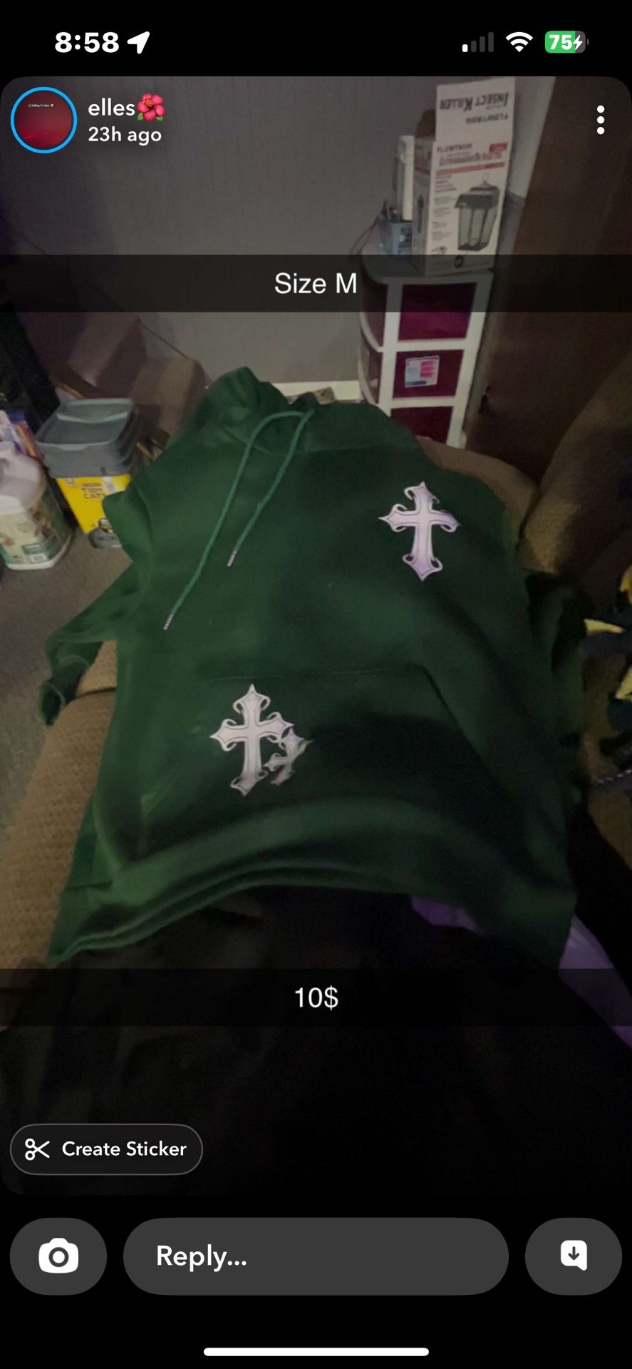Green Hoodie
