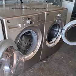 Kenmore Washer & Gas Dryer 