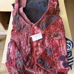 Vintage Indian Patchwork Shoulder Bag