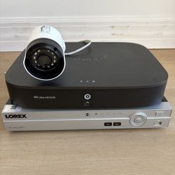 Lorex Alarm System with DVR & 8 cameras