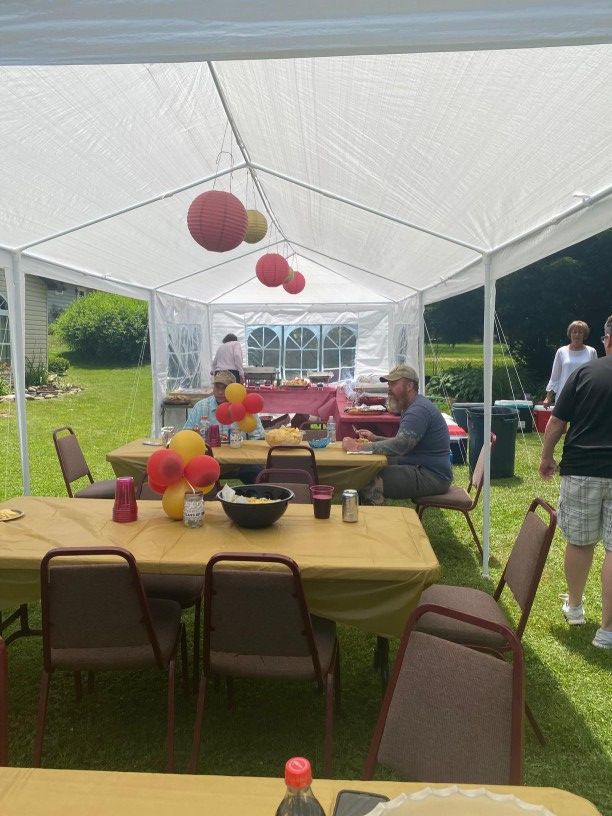 Mighty Strong Tent 💪🏼✨ 175 each King Size 👑4 pack of tents 🎶 seats 130 people for 600 👑Event Garden Party Wedding 10x20 ea with Walls