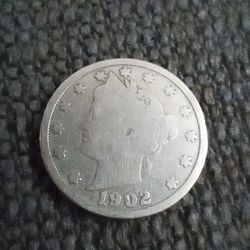 1902 Liberty Nickel 