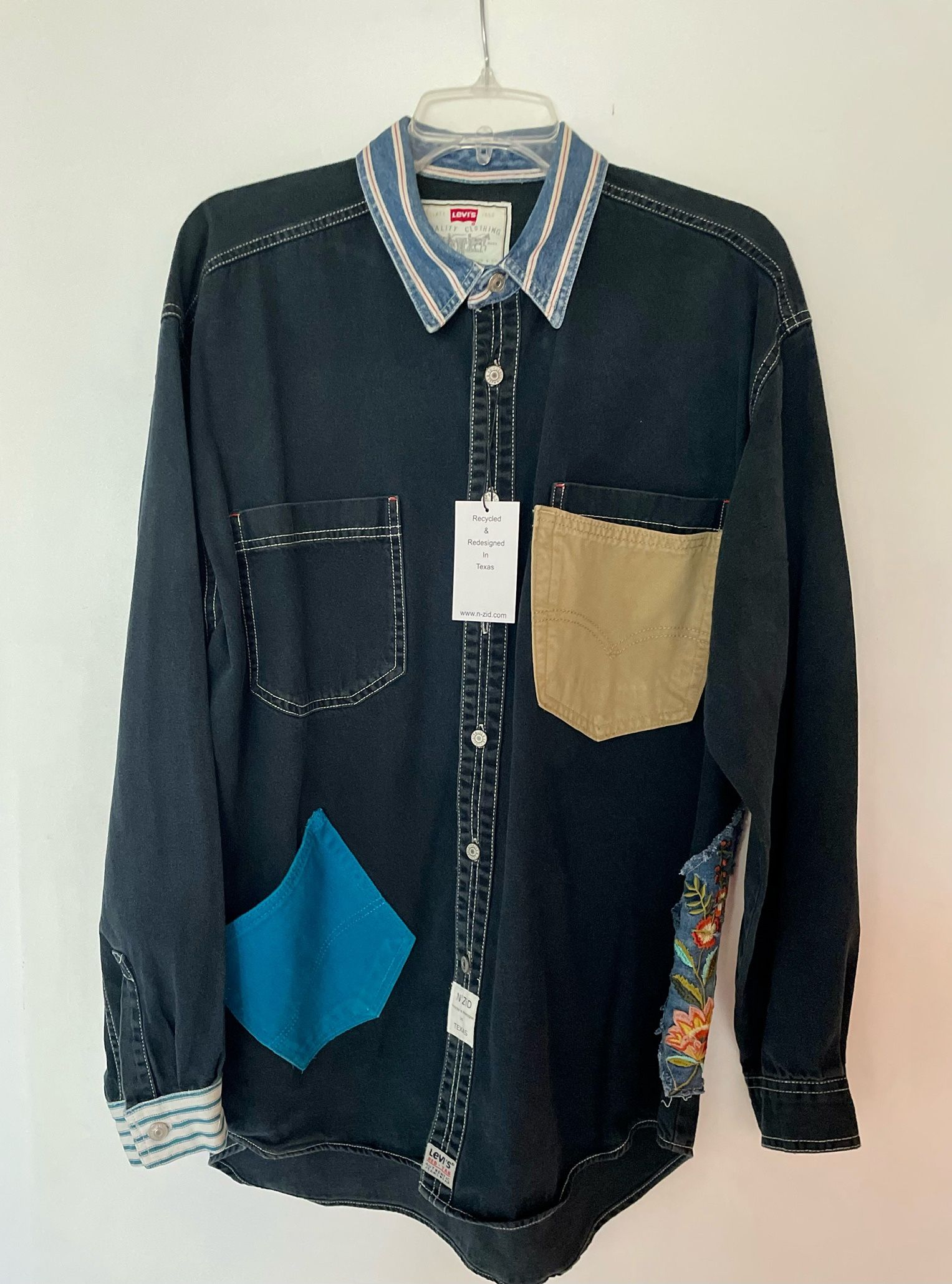 Repurposed Levi Shirt Jacket