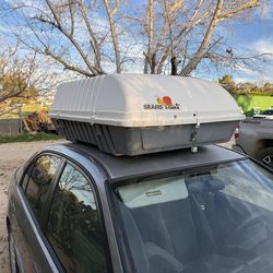 Sears X-Cargo Car Rooftop Cargo Carrier rack basket