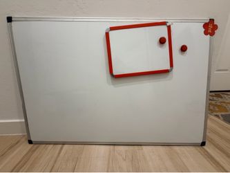 Magnetic Dry Erase Whiteboard (Get the small one for FREE)
