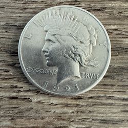 1921 Peace Dollar High Relief