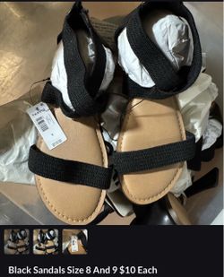 New sandals $5 each pair