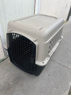 Large Plastic Dog Travel Crate