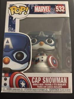 Captain Snowman Funko Pop