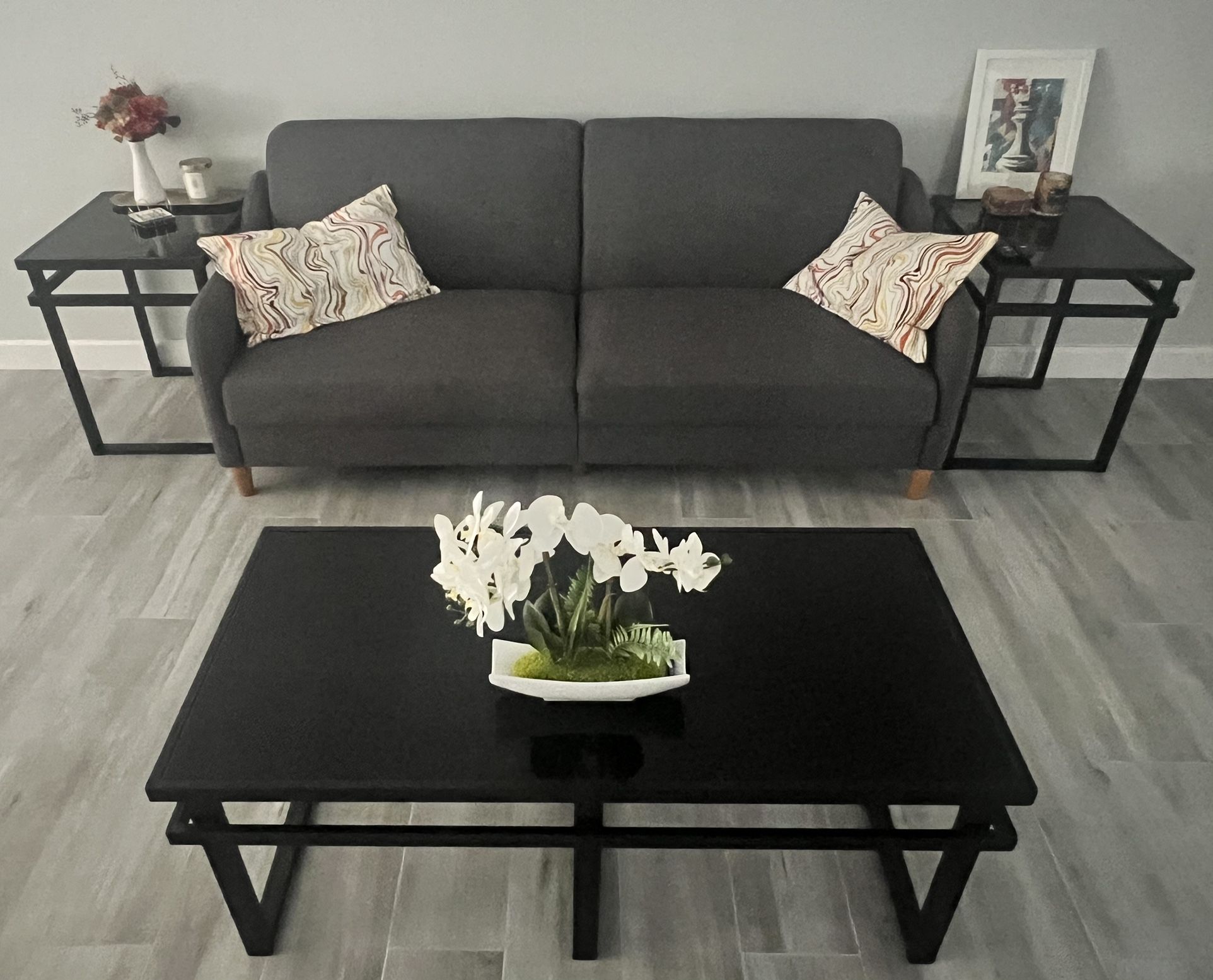 Coffee Table + 2 Side Tables