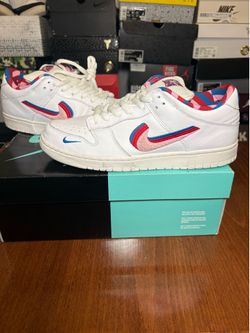 Size 9.5- Nike SB Dunk Low X Parra