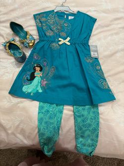 Princess Jasmine 4T with shoes
