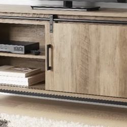Built Barn Door T.v Console