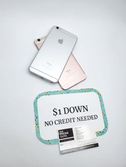 Apple IPhone 6s Plus - 90 DAY WARRANTY - $1 DOWN - NO CREDIT NEEDED 