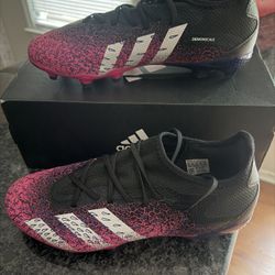 adidas Predator Freak .3 L FG Demonscale Shock Pink FW7519 Men's Soccer Cleats
