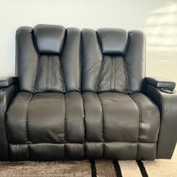 Leather Sofa, Loveseat and Chair ( 3 + 2 + 1)