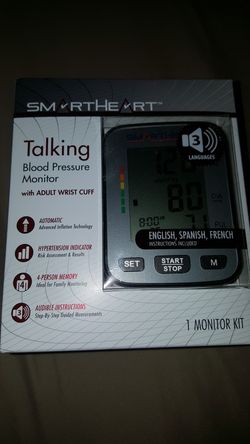 Smart Heart Talking Blood Pressure Monitor