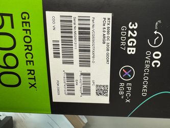 PNY 5090 NVIDIA GPU 32GB Video Card