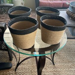 4 Boho Baskets