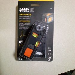 New Klein Tools Pocket Laser Level 3 Axis Adjustable Body
