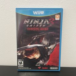 Ninja Gaiden 3 Razor’s Edge - Nintendo Wii U - Like New - Tecmo - Video Game