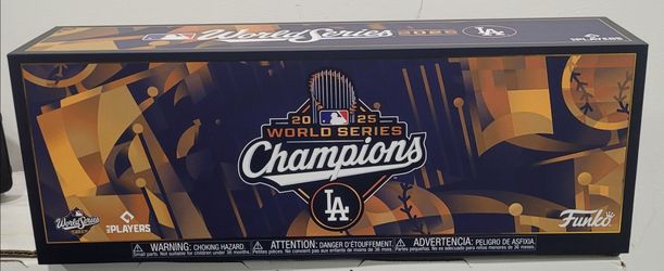 Los Angeles Dodgers 2025 MLB World Series Champions Funko pop set!
