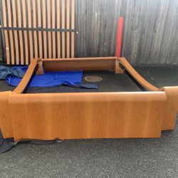 California King Sleigh Bed Frame 