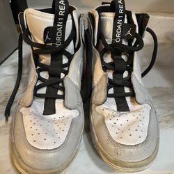 jumpman jordan 1 react grey fog used