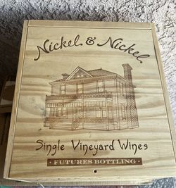 Nickel And Nickel Wood Wine Box 