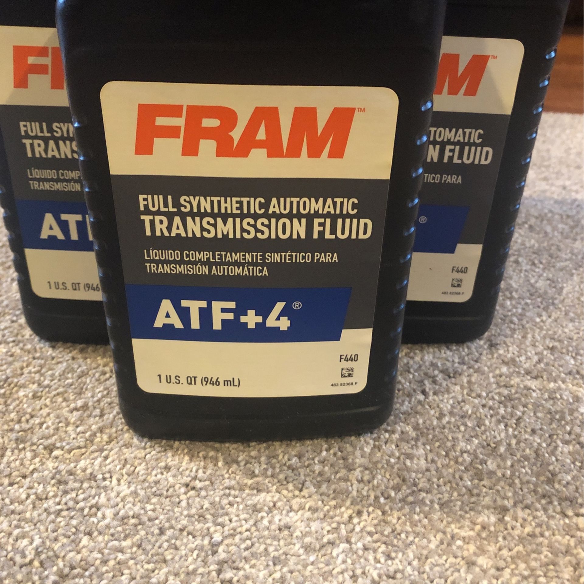 Fram ATF+4 Transmission Fluid