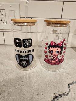 Glass cups handmade