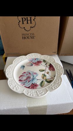 Set de 4 platos princess house
