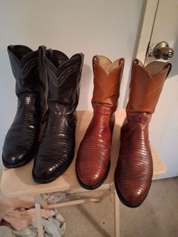 2 Pair of Justin Boots