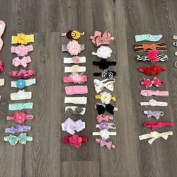 Hair Bows And Head Band $25 For All 